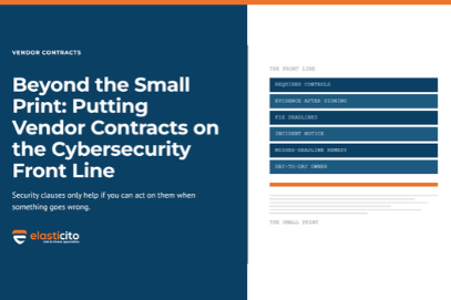 Beyond the Small Print: Putting Vendor Contracts on the Cybersecurity Front Line